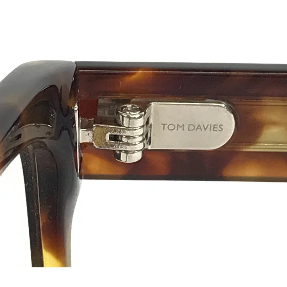 Tom Davies Eyeglasses Frames TD772 Col. 1413 Tortoise Brown Full Rim 54-17-140